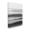 Stupell Industries Misty Clouds Eerie Mountain Landscape Black White Canvas Wall Art